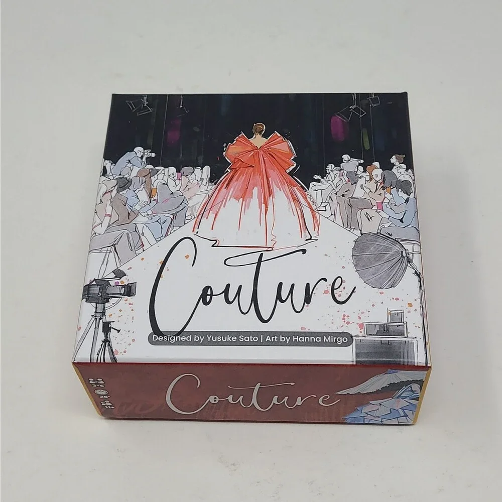 Couture Board Game By Allplay W/ Kickstarter Upgrades Open Box Complete
